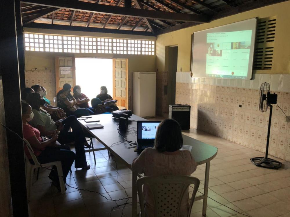 Reunião virtual capacita equipe técnica da Semas para o programa Busca Ativa