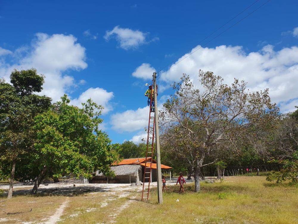 Prefeitura de Barras amplia a iluminação da localidade Mãe Joana