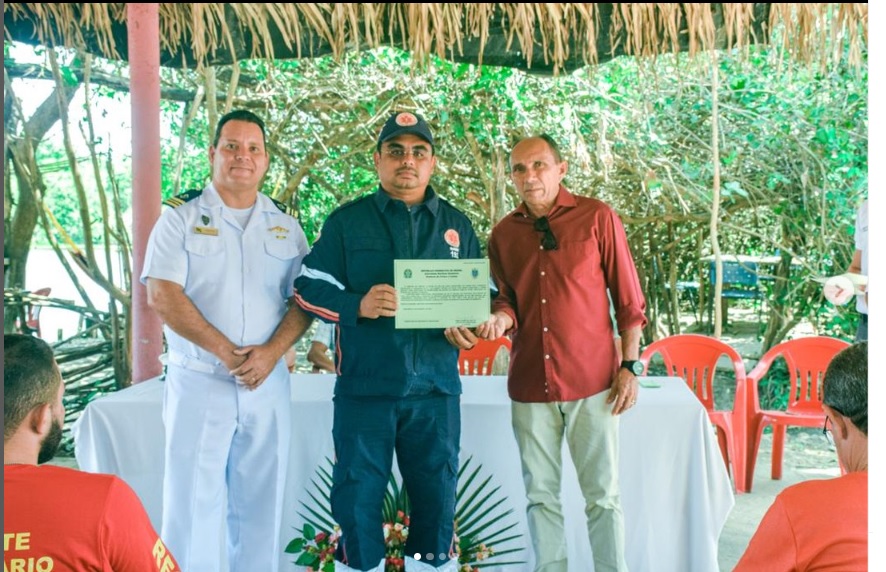 Barrenses participam de curso de Tripulantes e Embarcação no Serviço Público (ETSP)