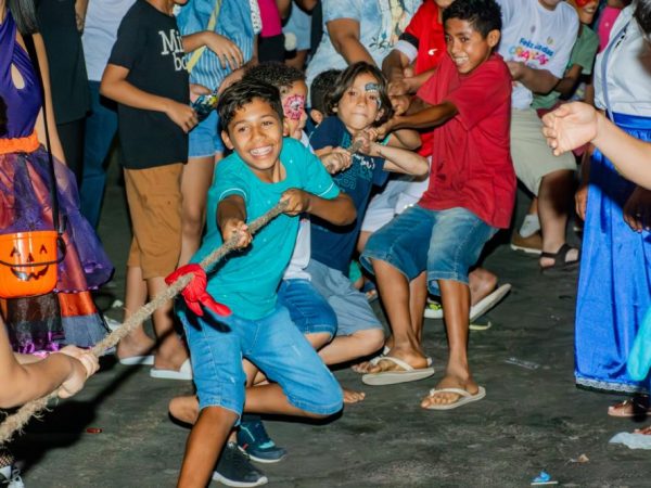 Dia da Criança na Avenida Beira Rio foi um show de alegria e brincadeiras
