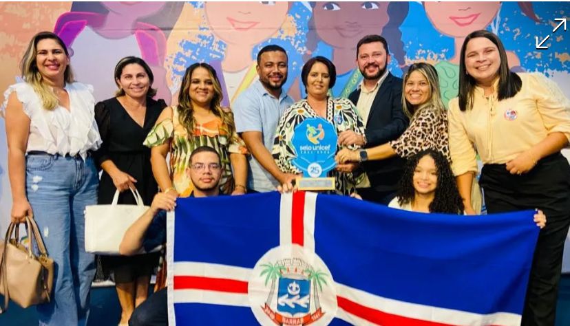 Barras recebe Selo Unicef por compromisso com a Saúde, Educação e Assistência Social