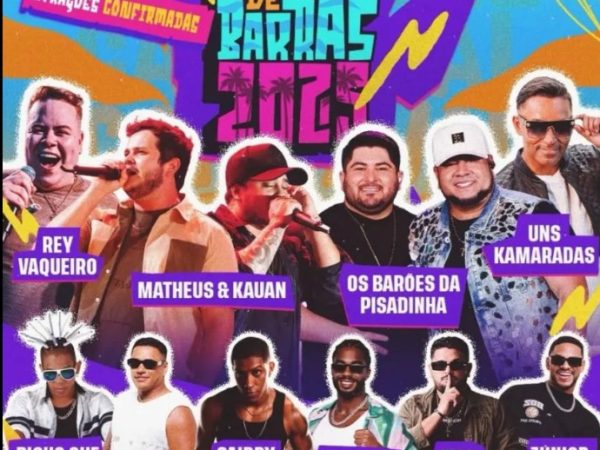 BOM DEMAIS! Prefeitura de Barras divulga todas as atrações do Carnaval 2025