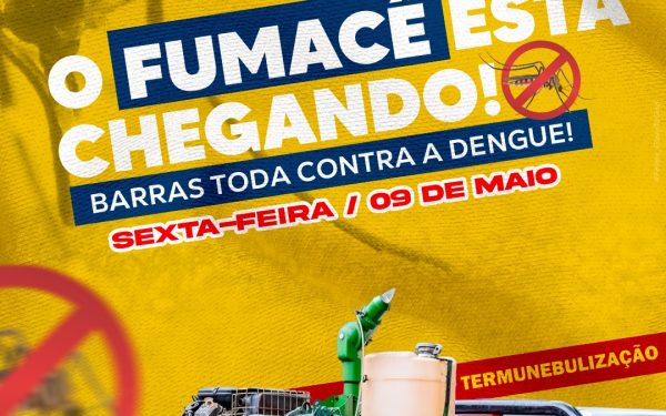 Prefeitura começa ações de combate à dengue com uso do carro fumacê