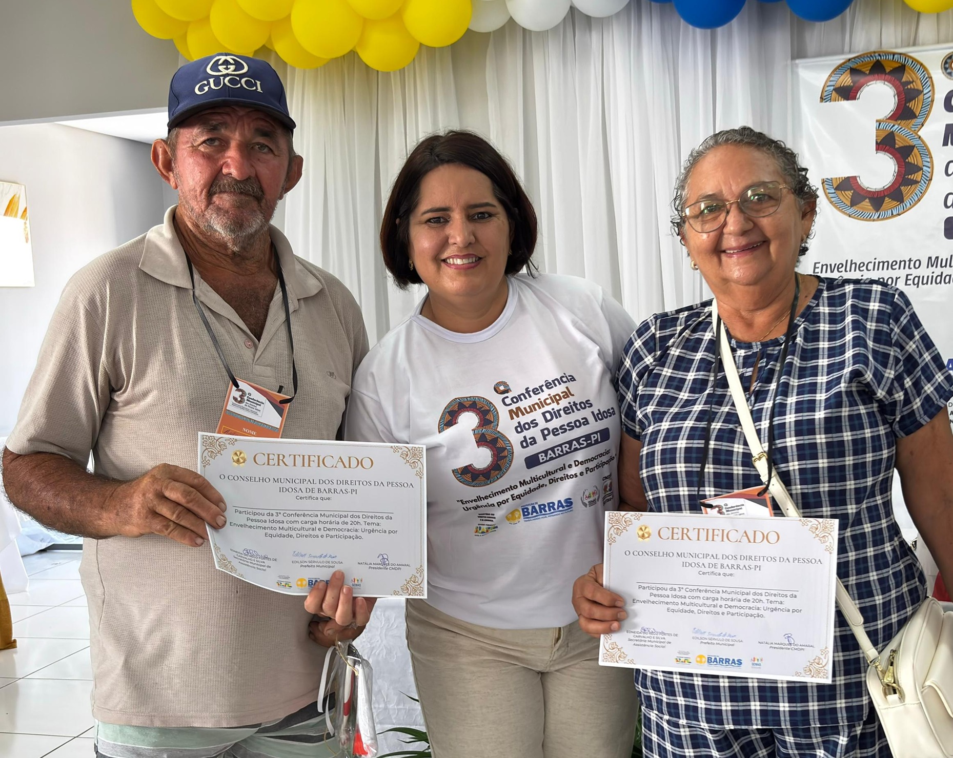 Conferência Municipal da Pessoa Idosa debate o envelhecimento em Barras